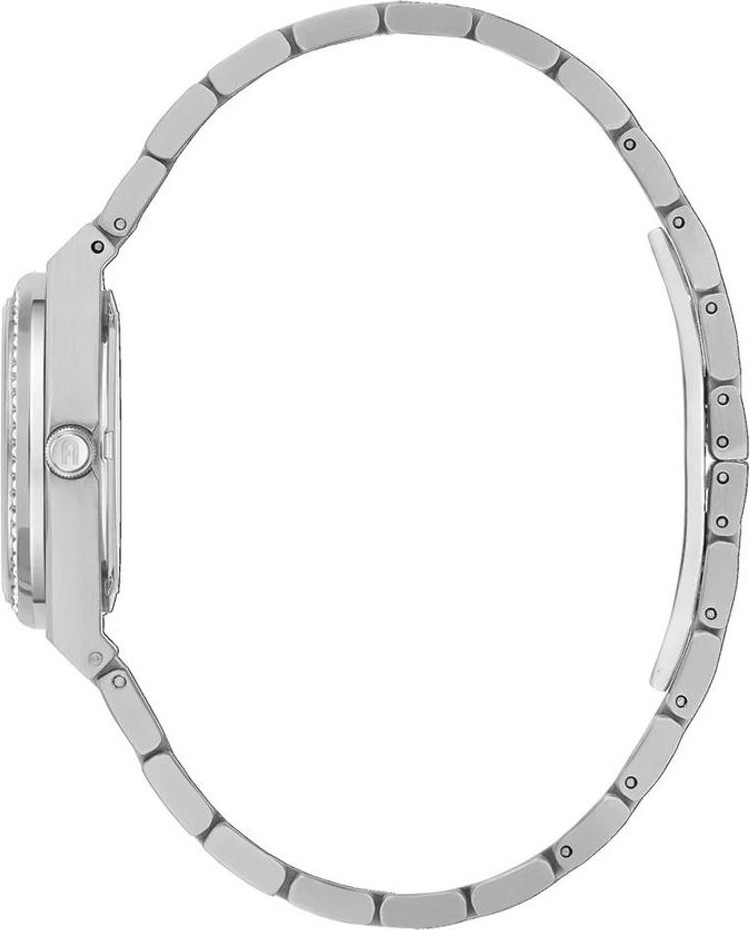 Gray Stainless Steel Dress Watch
