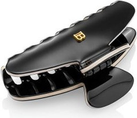 Hair Clip Balmain Hair Couture Medium Hair Clip In Black And White