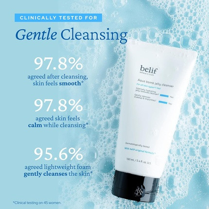 Cleansing Foam Belif Aqua Bomb Jelly Cleanser