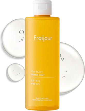 Toner Fraijour Yuzu Honey Essential Toner Korean Hydrating Facial Toner with Honey and Propolis