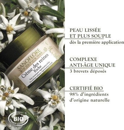 Rich Nourishing Radiance Regeneration Organic Cream Sanoflore