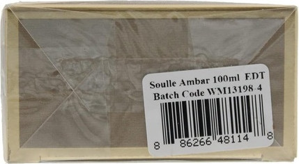 Eau de Toilette Floris London Soulle Ambar