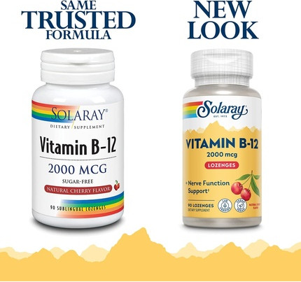 Lozenges Solaray Vitamin B-12