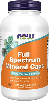 Mineral Formula Full Spectrum Mineral Caps Now Foods