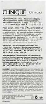 Mascara Trio Kit Set Clinique High Impact
