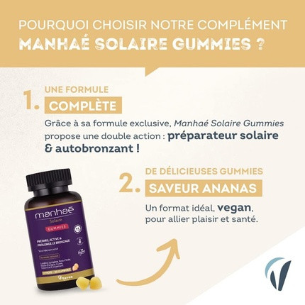Food Supplement Vitavea Manhae Solar Gummies