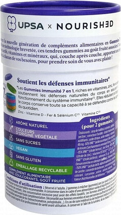 Nahrungsergänzungsmittel Upsa Nourished Immunity