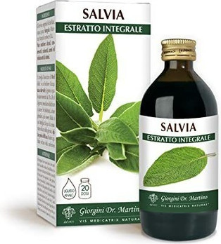 Alcohol-Free Liquid Whole Sage Extract Dr Giorgini