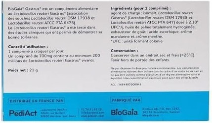 Probiotika-Kapseln Biogaia Gastrus