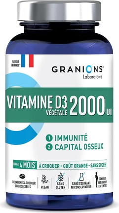Vitamin Serum Granions Immunity and Bone Support Plant Source