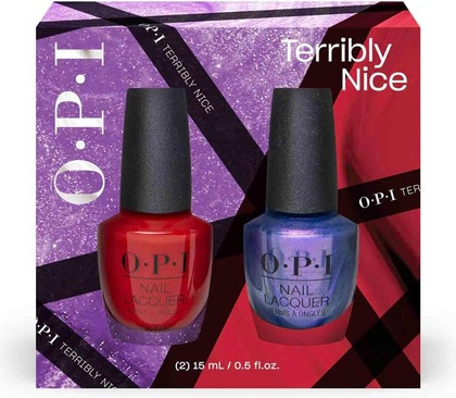 Nagellack OPI Terribly Nice Holiday Collection Nagellack Duo Geschenkset