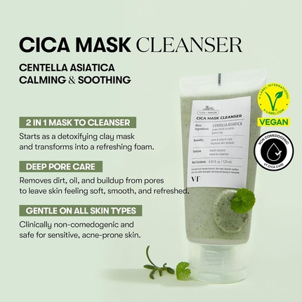 Gesichtsreiniger Vt Cosmetics Cica Mask Cleanser