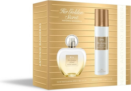 Eau de Toilette Set Antonio Banderas Her Golden Secret