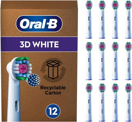 Electric Toothbrush Head Oral-B Pro 3D White
