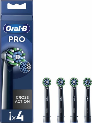 Ersatzbürstenköpfe Oral-B Cross Action Black Cross Action