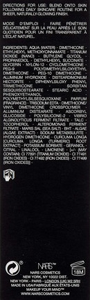 Тонирующий дневной крем Nars Pure Radiant Tinted Moisturiser SPF30