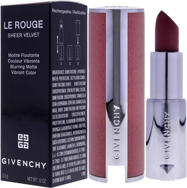 Lipstick Givenchy Le Rouge Sheer Velvet Vibrant Color Lipstick No 16 Nude Bois
