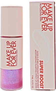 Lip Gloss Make Up For Ever Super Boost Moisturizing Plumping Effect