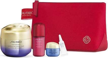 Набор по уходу за кожей лица Shiseido Vital Perfection в косметичке