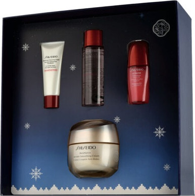 Facial Care Set Shiseido Benefiance Wrinkle Smoothing Cream Set