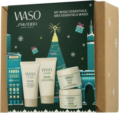 Facial Cleansing Set Shiseido WASO Shikulime Gel-to-Oil Cleanser Set