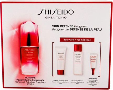 Набор для ухода за лицом Shiseido Ultimune Skin Defense Program Подарочный набор