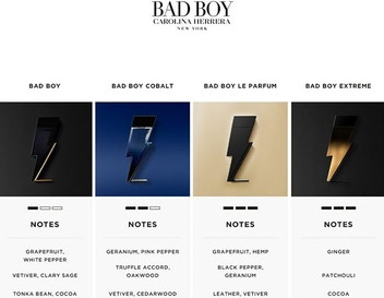 Eau de Parfum Gift Set Carolina Herrera Bad Boy Extreme