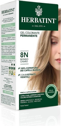 Herbal Hair Dye Herbatint 8N Light Blonde