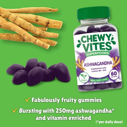 Gummy Vitamine Chewy Vites Chewy Vites Erwachsene Superfoods Ashwagandha