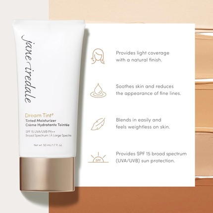 Moisturizer Lightweight Tinted Jane Iredale Dream Tint