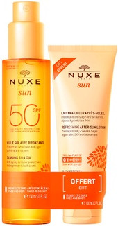 Solar Oil Bronzer Perfume NUXE Sun with After-Sun Milk
