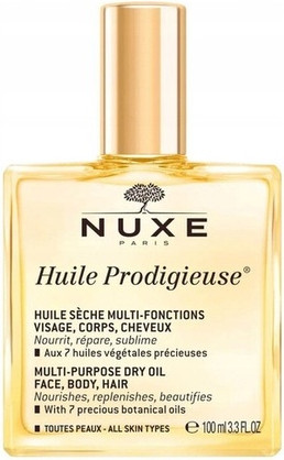 Trockenöl NUXE Huile Prodigieuse für Gesicht, Körper und Haare