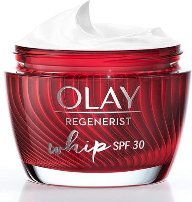 Moisturizer Olay Regenerist Whip Light as Air Anti-Aging with SPF30 and Hyaluronic Acid
