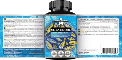 Softgel Capsules Apollo's Hegemony Ultra Fish Oil