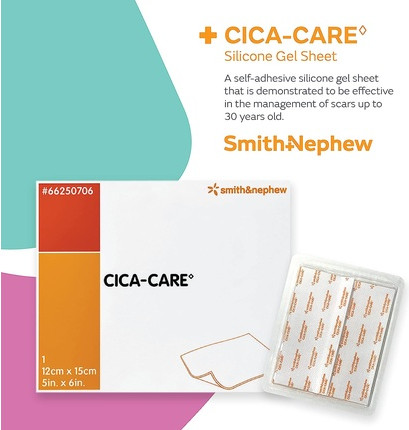 Silicone Gel Sheet Smith & Nephew CICA-Care