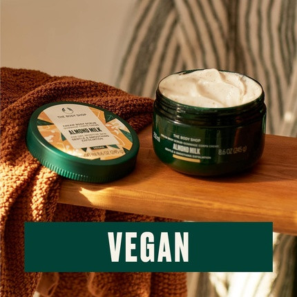 Body Scrub The Body Shop Almond Milk Cream Body Scrub