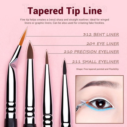 Eyeliner Brush Set Jessup