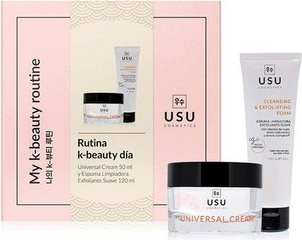 Foaming Cleanser Cream USU Cosmetics K-Beauty Day Routine Pack
