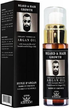 Hair Oil Diar Argan Argan Oil with Ginger and Sandalwood Beard and Hair