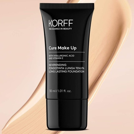 Foundation Cream Matte Effect Longwearing Medium Coverage Korff