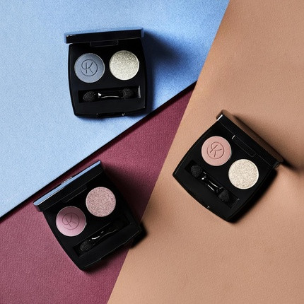 Eye Makeup Duo Eyeshadow Palette Korff Illuminating Effect