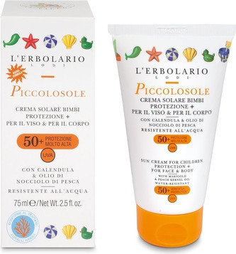 Sunscreen Cream L'Erbolario Little Sun