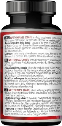 Capsules Nattokinase High Strength Apollo's Hegemony