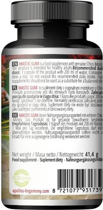 Apollo's Hegemony Mastic Gum Kapseln