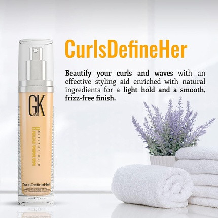 Styling Cream GK Hair Taming System Curl Defining Cream