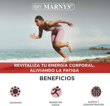 Marny's Guaramar 500mg Guarana Kapseln für Energie und Linderung von Beschwerden