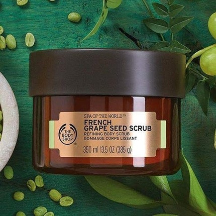 Body Scrub The Body Shop French Grape