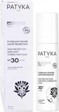 Face Sun Protection Patyka Fluide AntiTaches Spf30