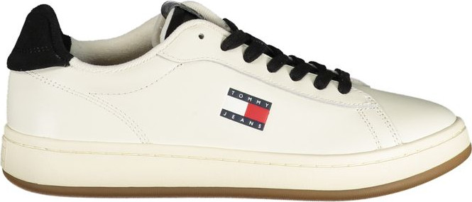 Weiße Damen-Sneaker aus Leder von Tommy Hilfiger