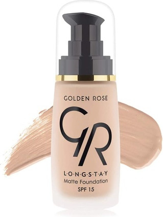 Foundation Golden Rose Matte Long Wear Oil Free Foundation with SPF 15